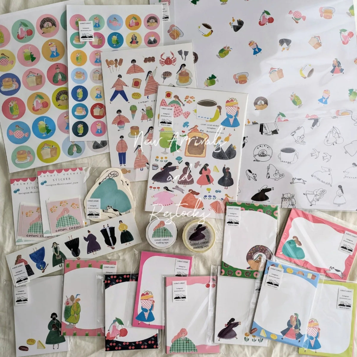 New arrivals and Restocks from Cotori Cotori♡