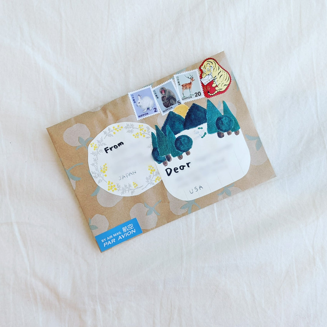 Outgoing mail to United States!