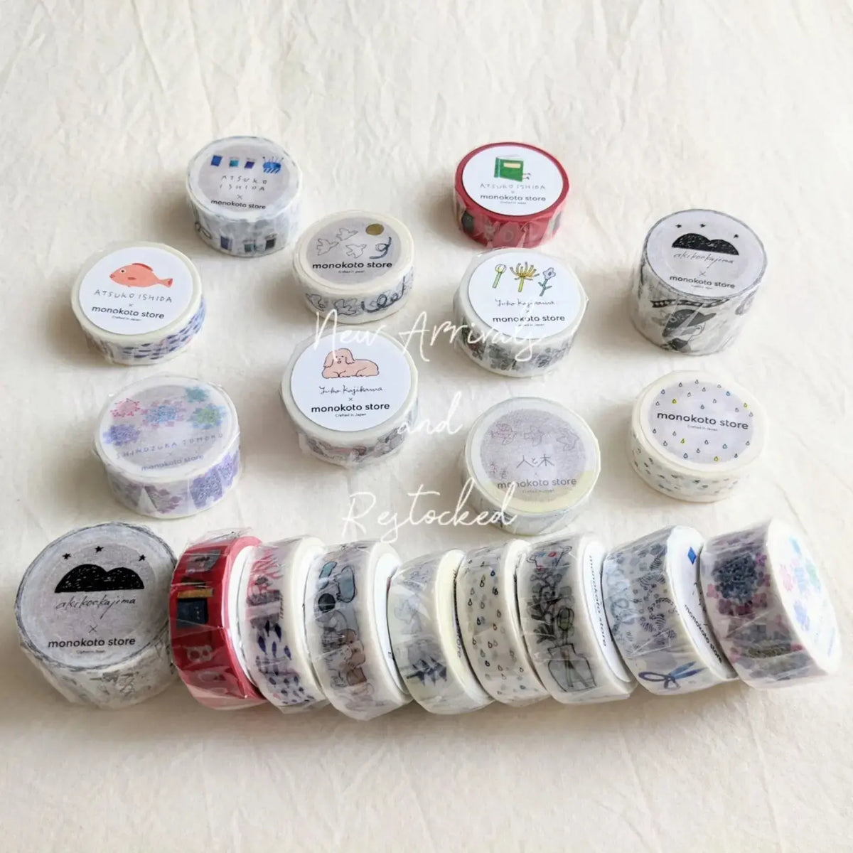 New arrivals and restocks from monokoto store♡