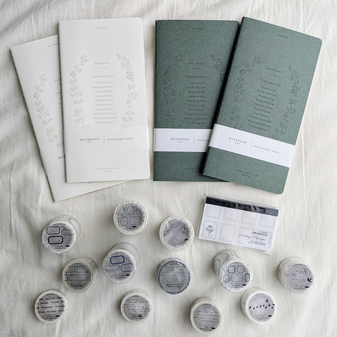 New arrivals and Restocks from Hutte Paper Works♡