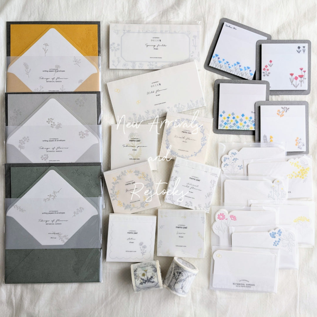 Hutte Paper Worksさんから新入荷＆再入荷♡