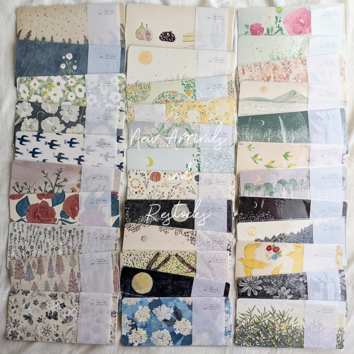 New arrivals and restocks from Yuko Omori