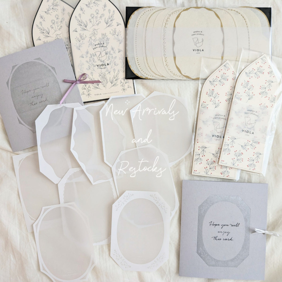 New arrivals and Restocks from VIOLA♡