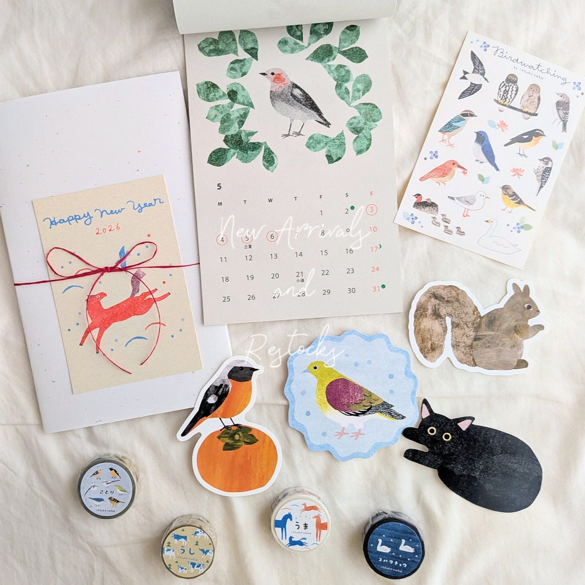New arrivals and Restocks from Itsuko Naka♡