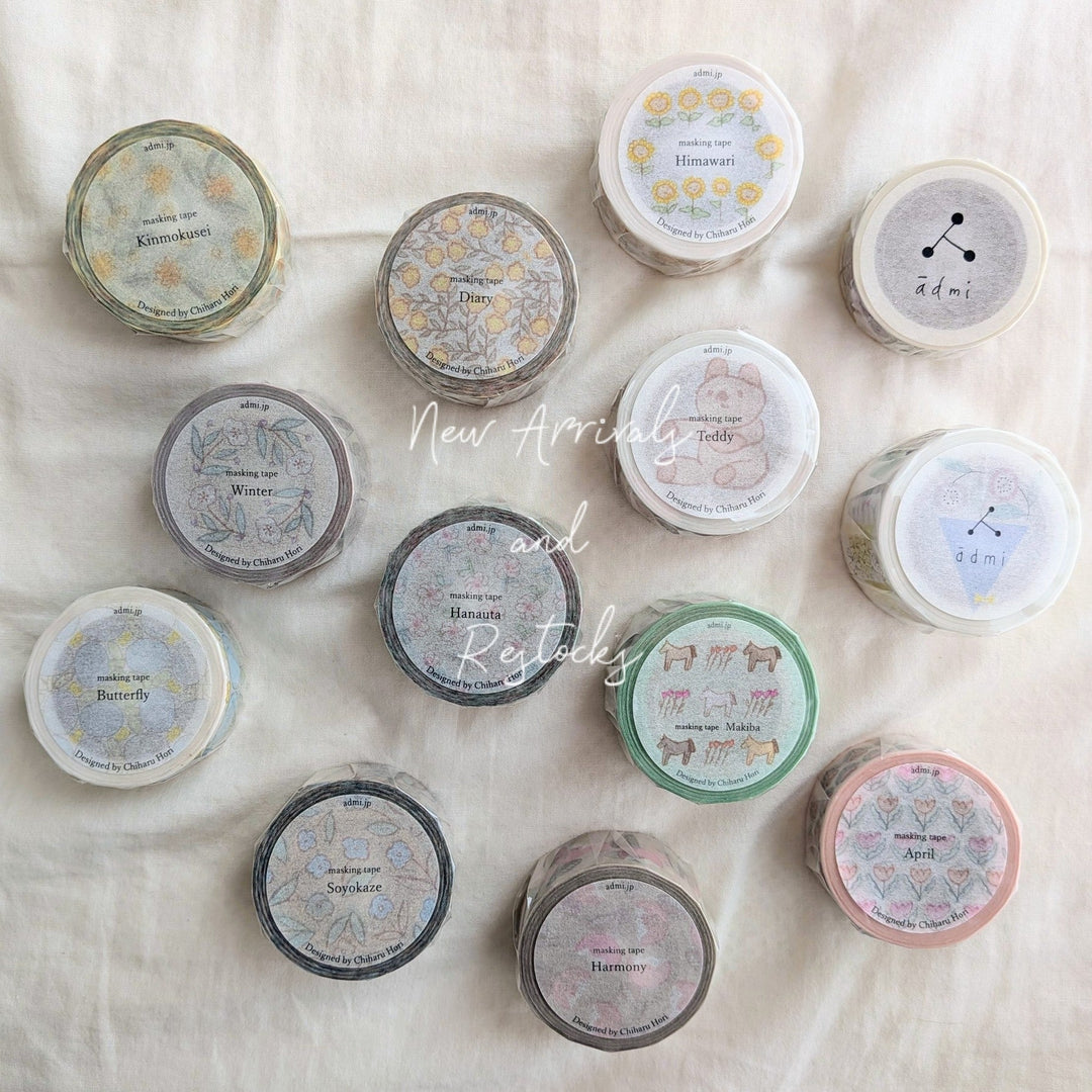 New arrivals and Restocks from admi ♡