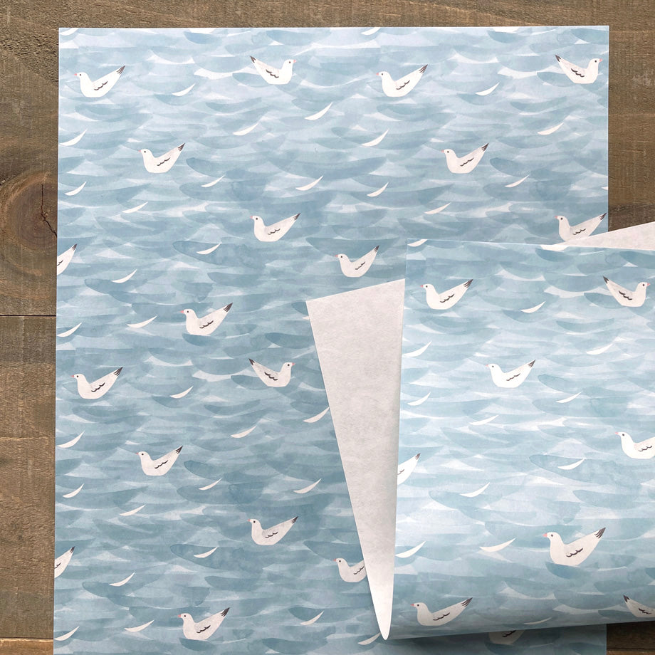 Itsuko Naka / A4 Paper -Black-headed gull