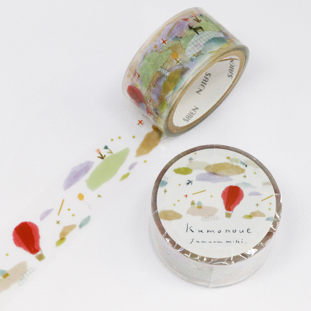 Miki Tamura / Clear Masking Tape -Kumonoue