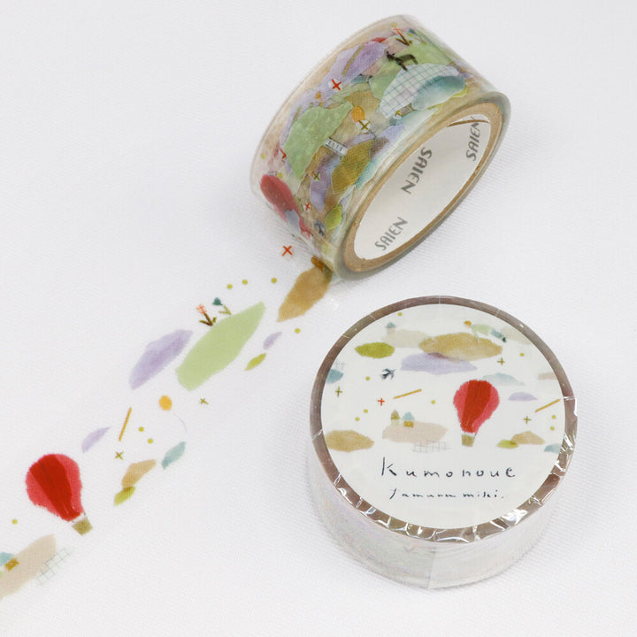 Miki Tamura / Clear Masking Tape -Kumonoue