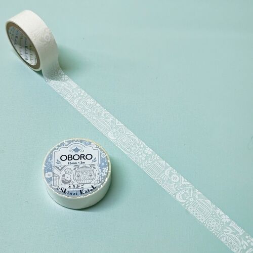 Shinzi Katoh / OBORO Washi Tape -01 birdcage