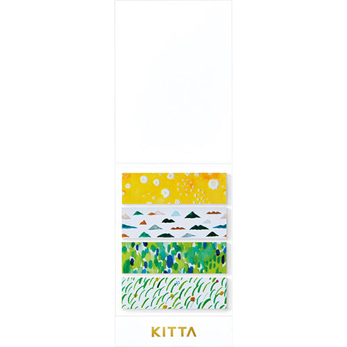 Washi Tape KITTA Cliar -Yamanami KITT003
