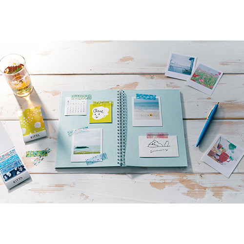 Washi Tape KITTA Cliar -Yamanami KITT003