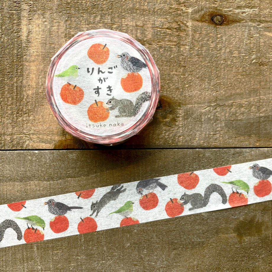 Itsuko Naka / Washi Tape -We love apples