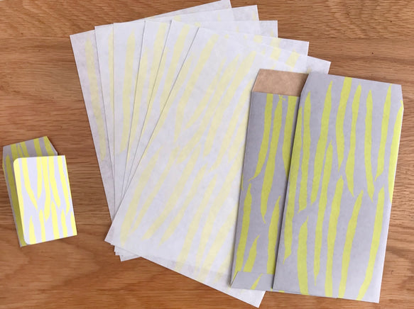 mariya arai / Letter Writing Set -String Bean