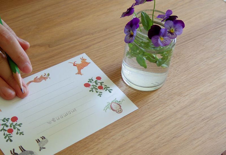 4legs / Mini letter paper <Flying squirrel /35 sheets>