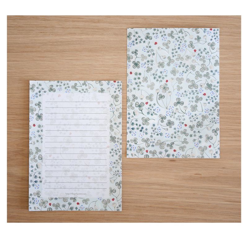 4legs / Mini letter paper<set-B, 10 types x 4 sheets each>