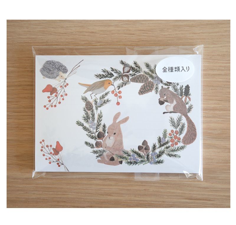 4legs / Mini letter paper<set-B, 10 types x 4 sheets each>