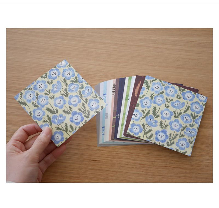 4legs / Botanical Letter Paper <set-A, 14 types x 7 sheets each>