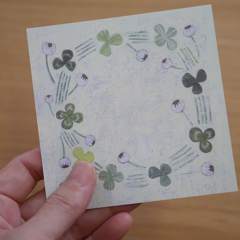 4legs / Botanical Letter Paper <set-B, 14 types x 7 sheets each>