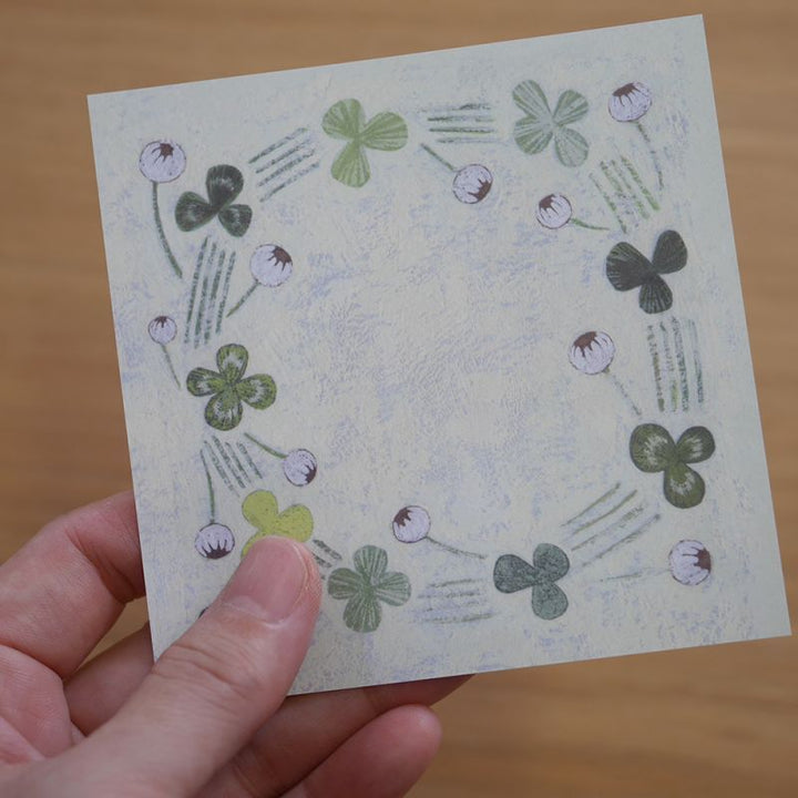 4legs / Botanical Letter Paper <set-B, 14 types x 7 sheets each>