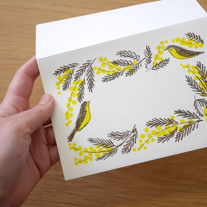 4legs / Envelopes 5sheets <Mimosa and Little Bird >