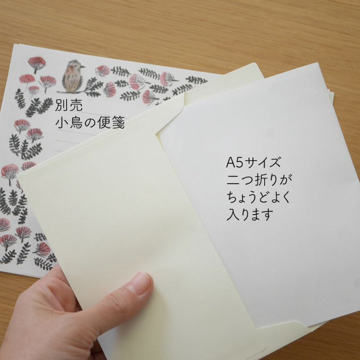 4legs / Envelopes 5sheets <Mimosa and Little Bird >
