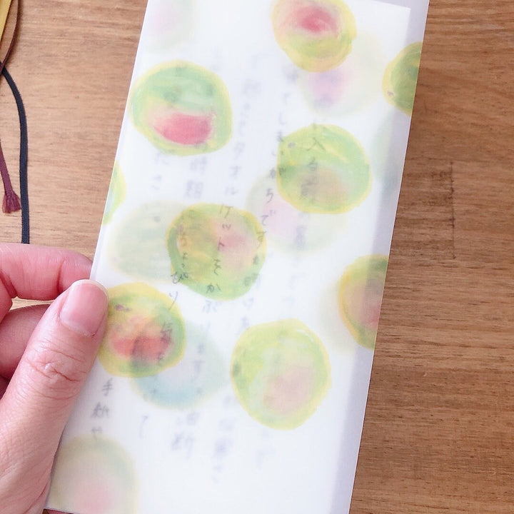 Kisetsu no Tegamiya / Letter Paper -Japanese apricot