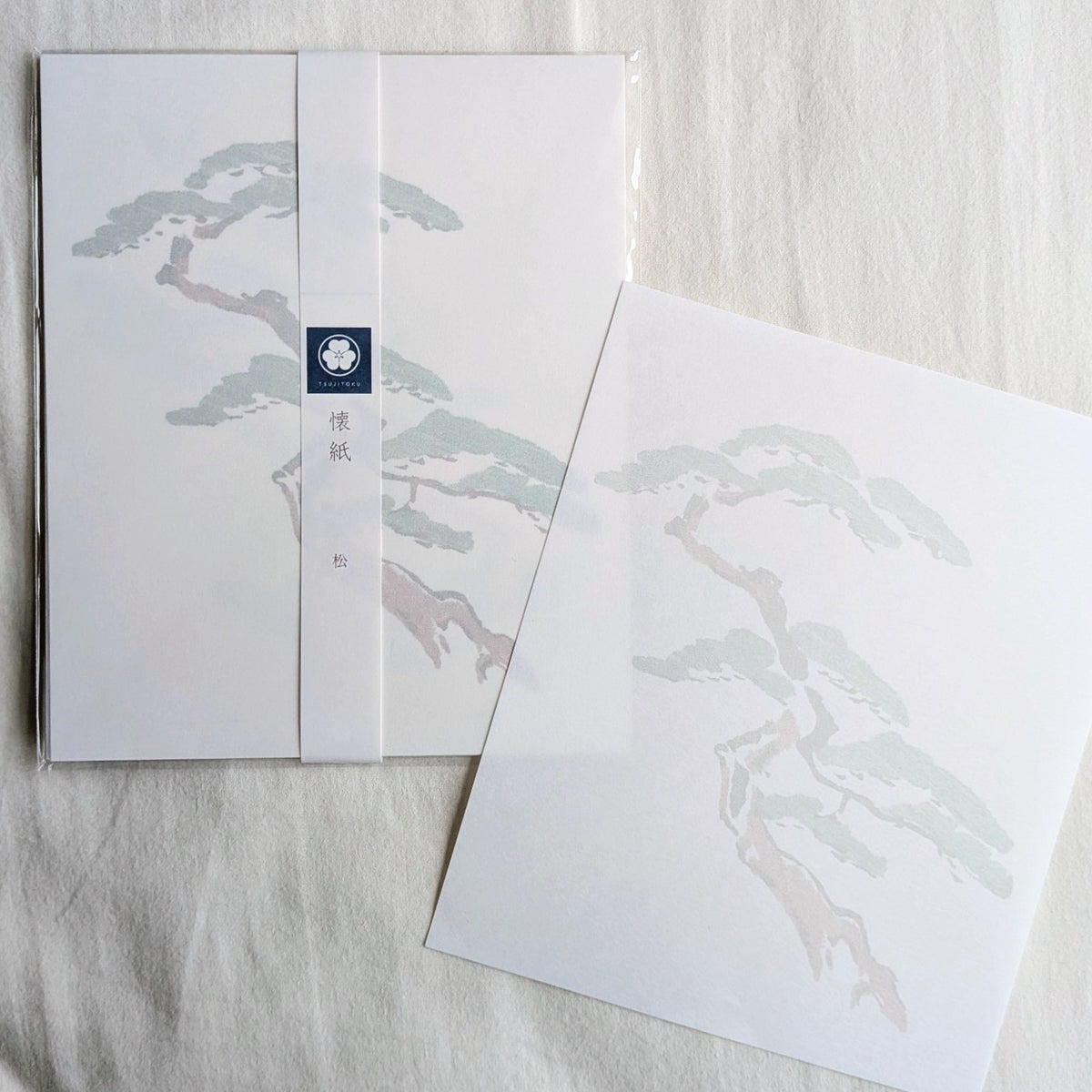 Tsujitoku / Japanese Kaishi Paper -Pine
