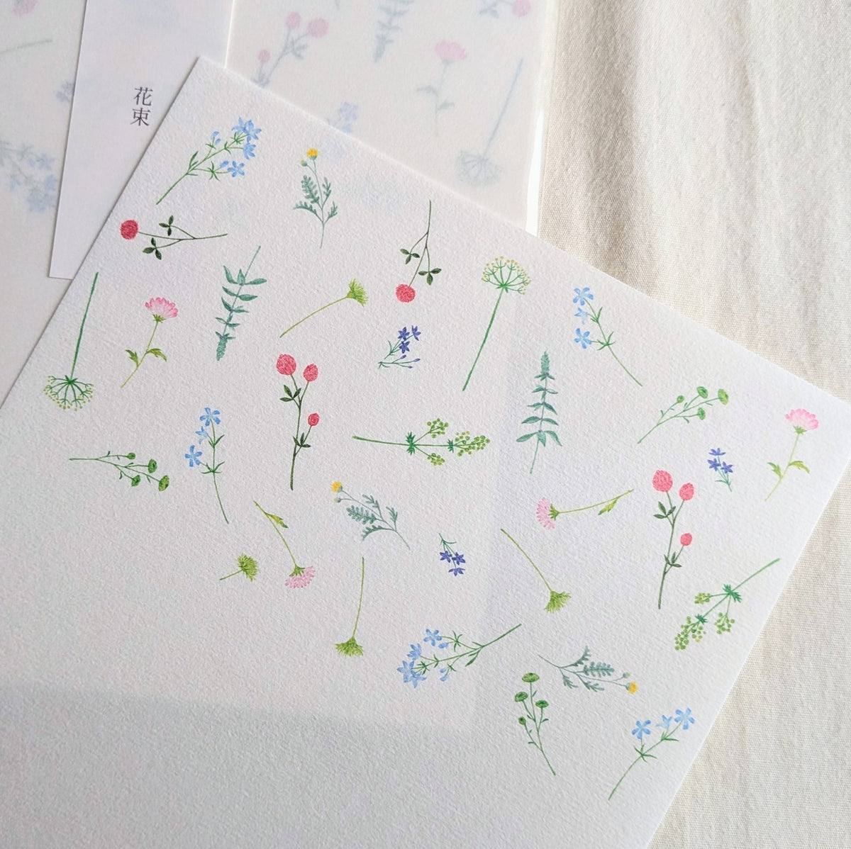 Tsujitoku / Japanese Kaishi Paper -Flower Bouquet