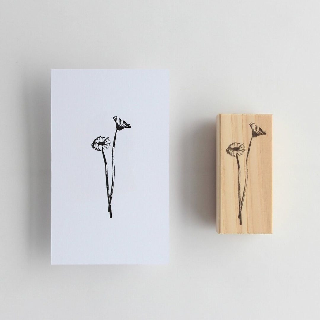 Rubber Stamps -Antique gerbera