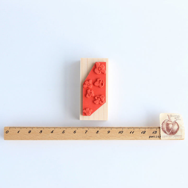 always smile... / Rubber Stamp -Dogwood