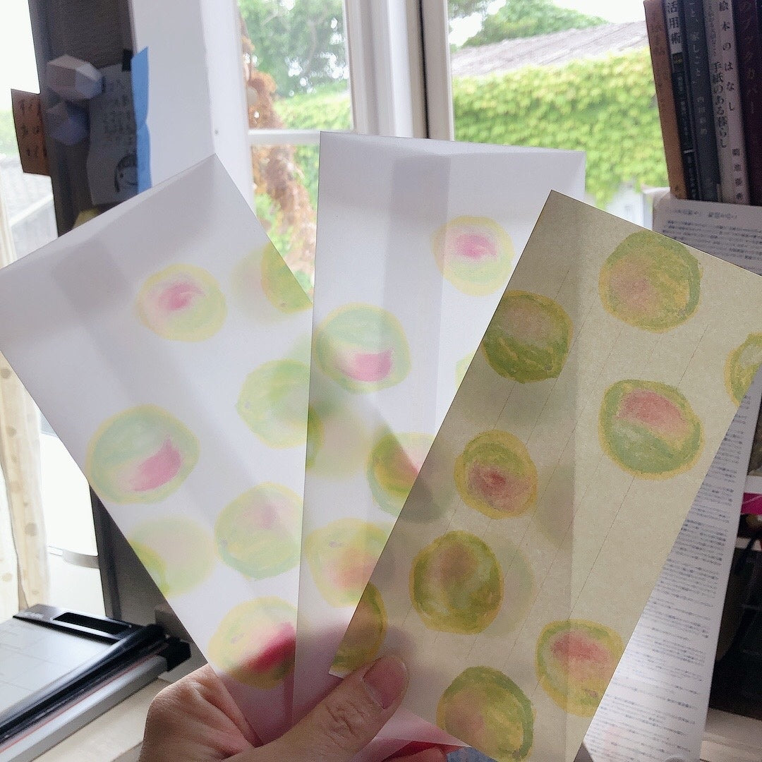 Kisetsu no Tegamiya / Letter Paper -Japanese apricot