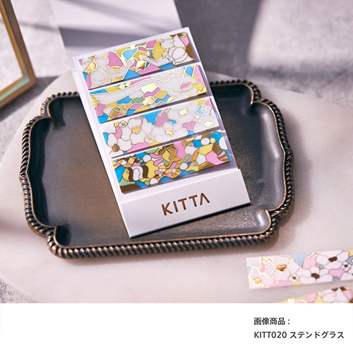 Washi Tape KITTA Stained glass -Stained glass KIT020