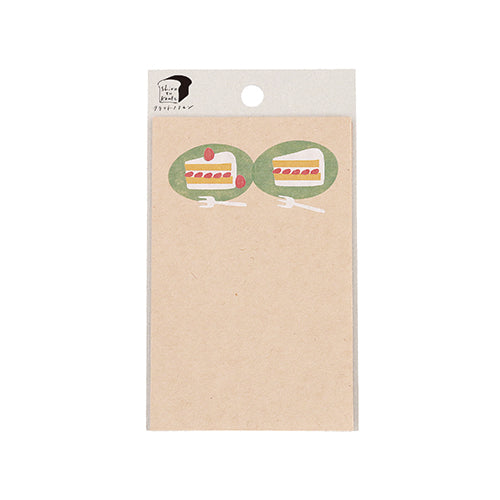 Sticky Note -[White and Kraft] wakuwaku KKRA103