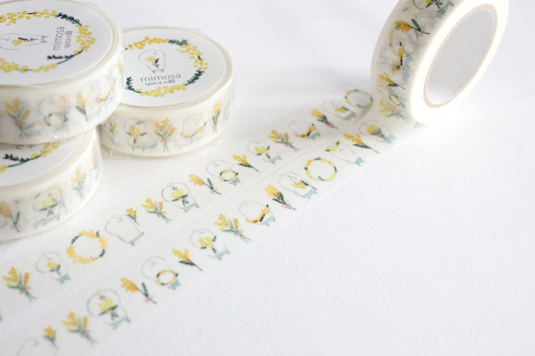 spica garden / Washi Tape -mimosa SM3