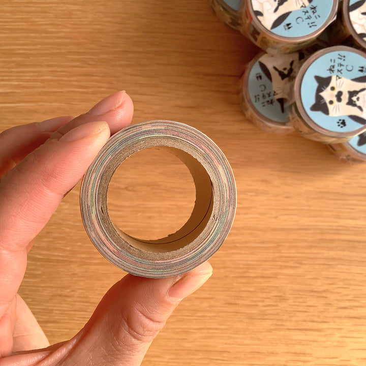 4legs / Washi Tape -Cats <C>