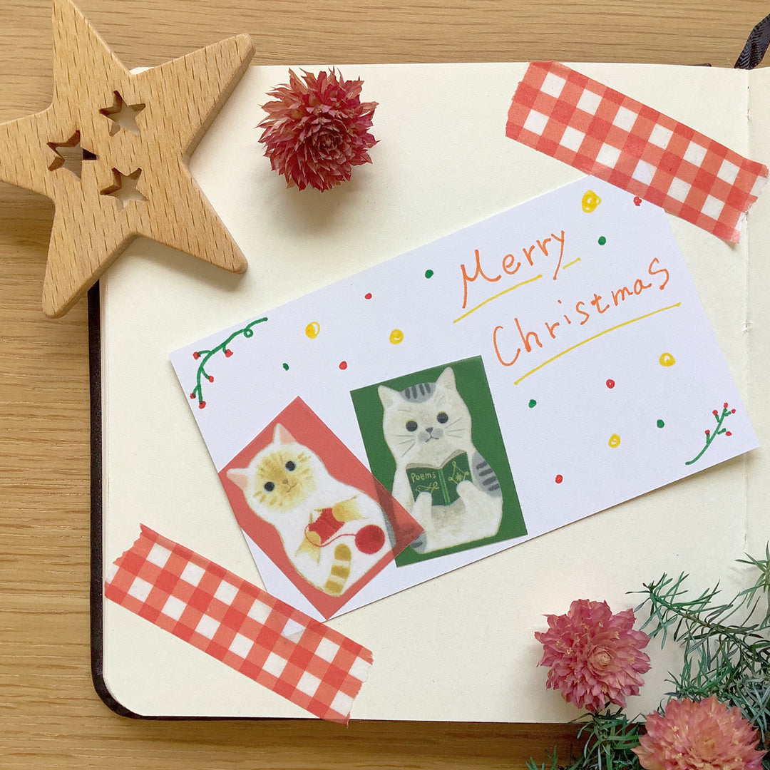 4legs / Washi Tape -Cats <C>