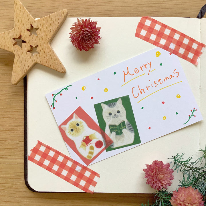 4legs / Washi Tape -Cats <C>