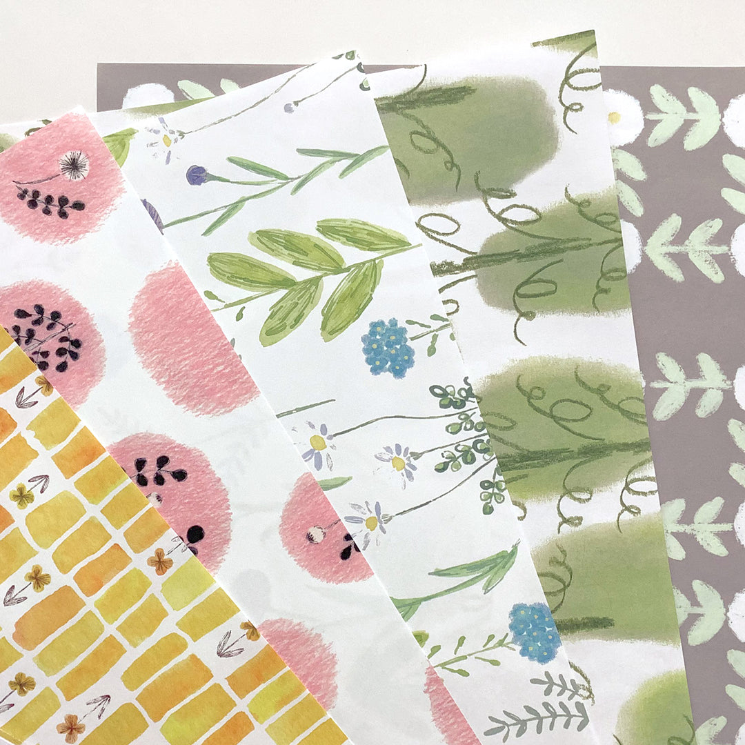 4legs / A4 Design paper <20 sheets / 5 types x 4 sheets>