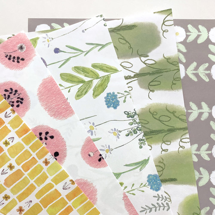 4legs / A4 Design paper <20 sheets / 5 types x 4 sheets>