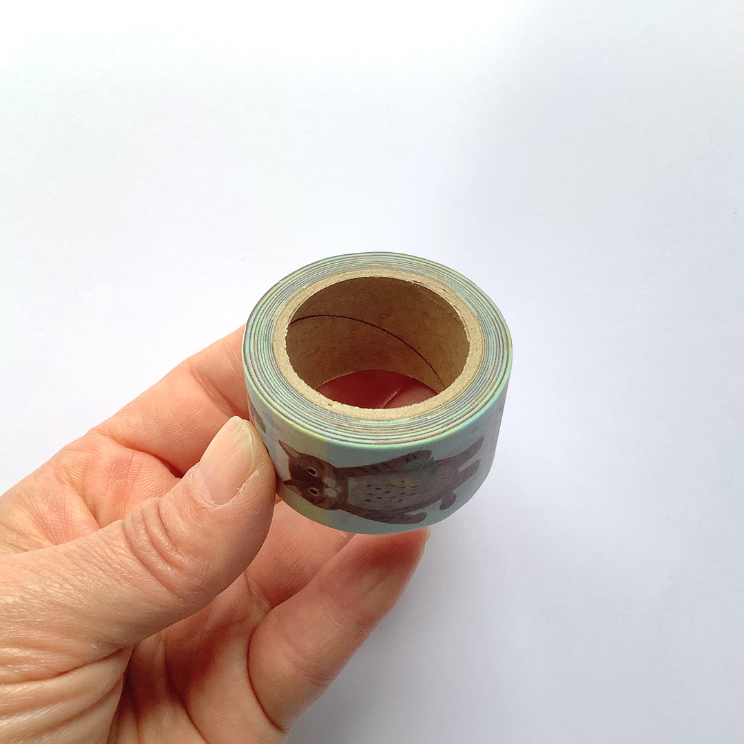 4legs / Washi Tape -Cats <A>