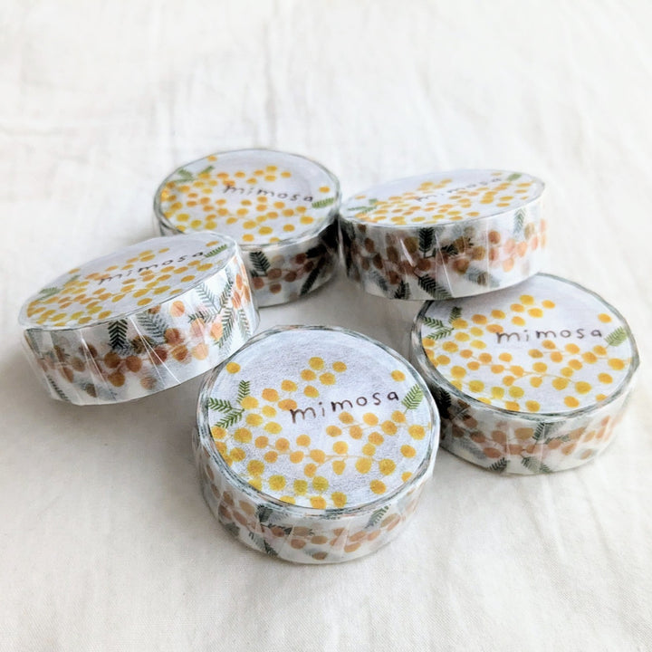 Necktie / Washi Tape -Mimosa