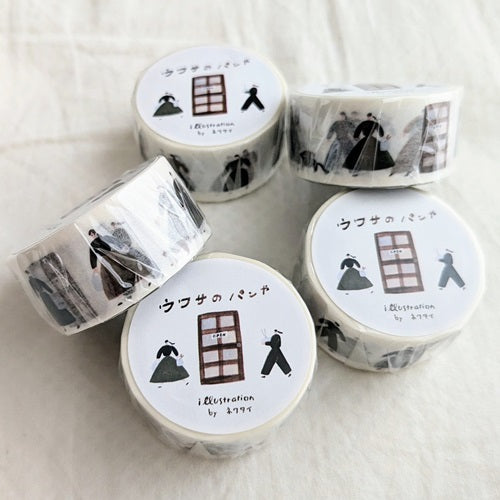 Necktie / Washi Tape -Rumored bread shop