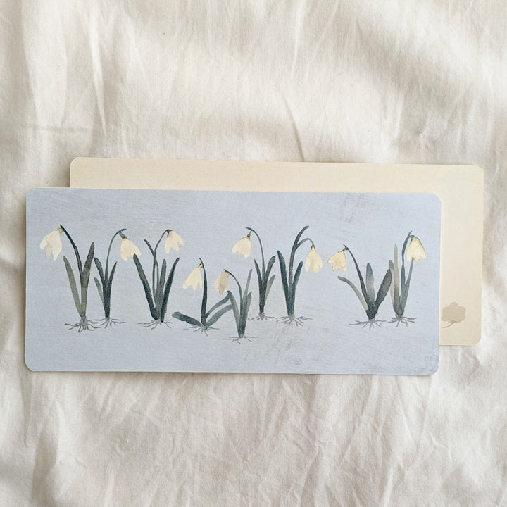 Yuko Omori / Note card -snow drop