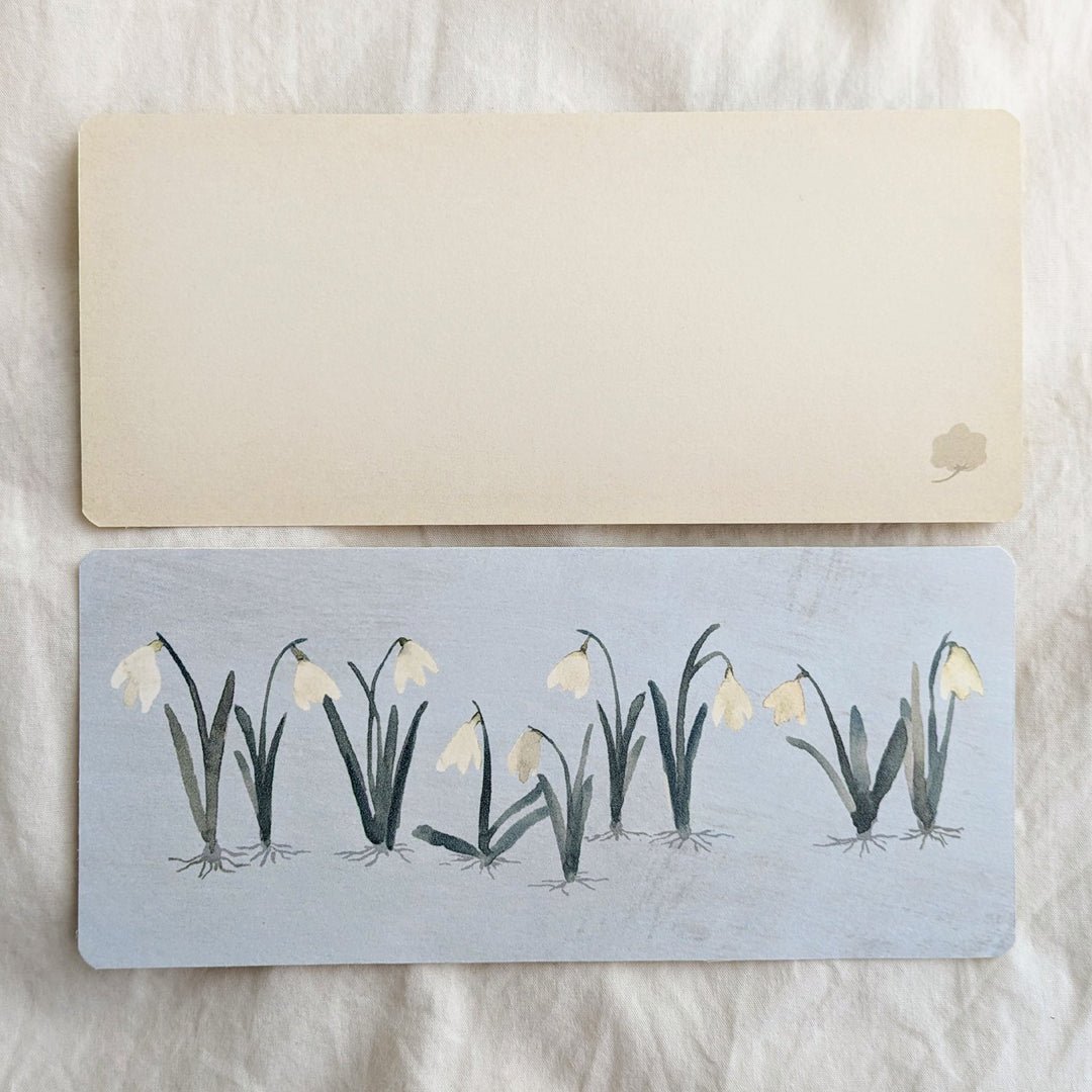Yuko Omori / Note card -snow drop