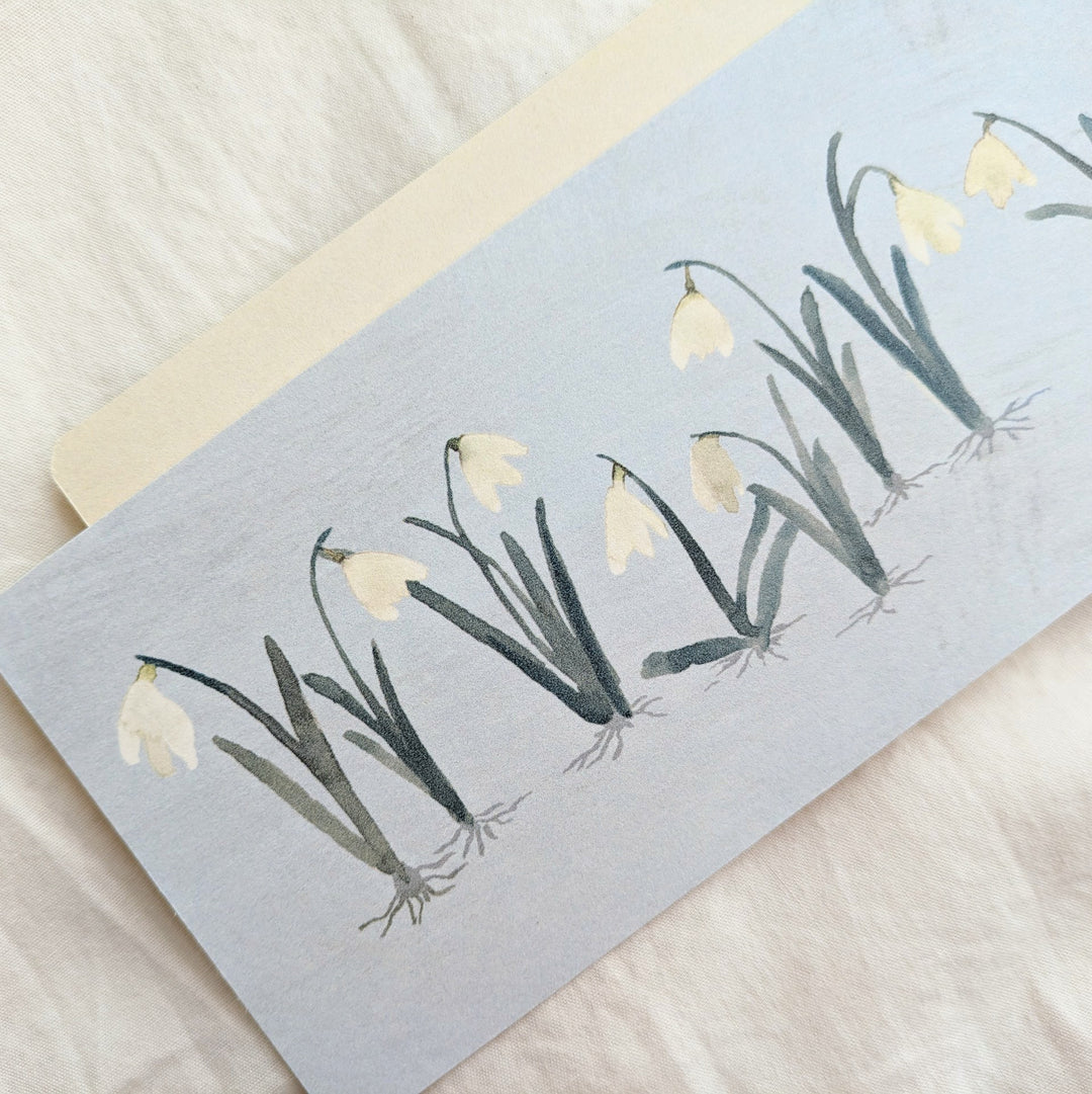 Yuko Omori / Note card -snow drop