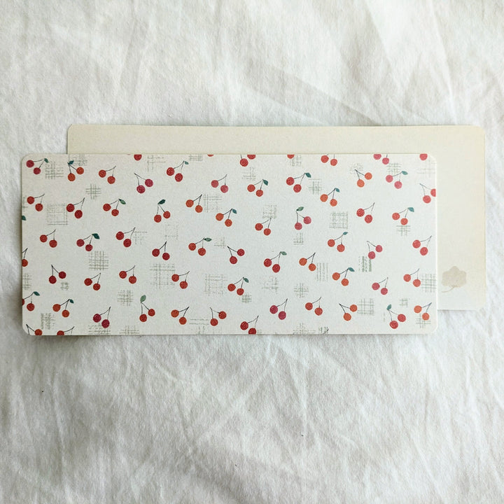 Yuko Omori / Note card -cherry