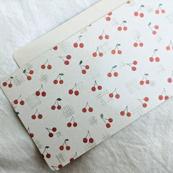 Yuko Omori / Note card -cherry