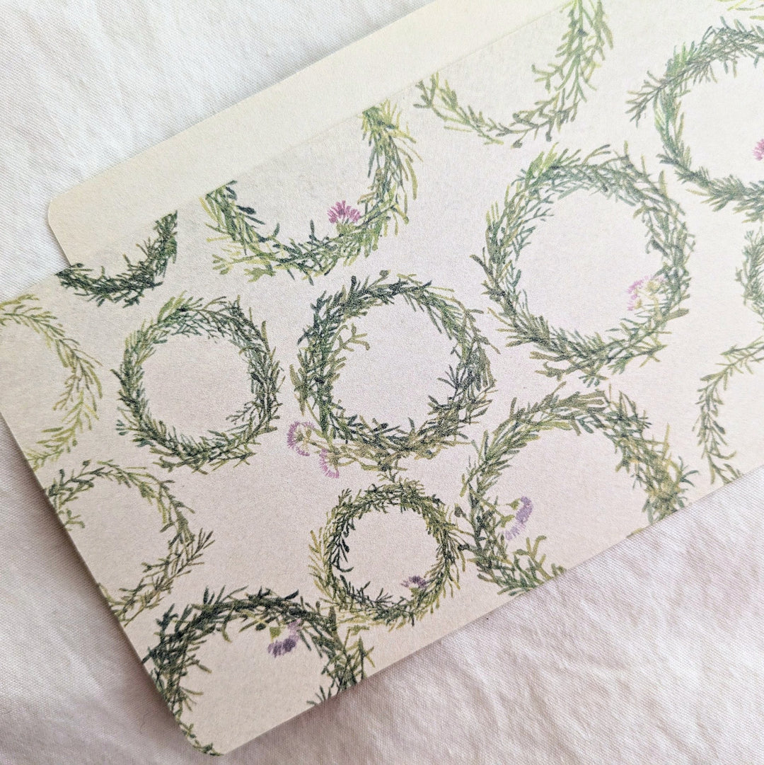 Yuko Omori / Note card -rosemary