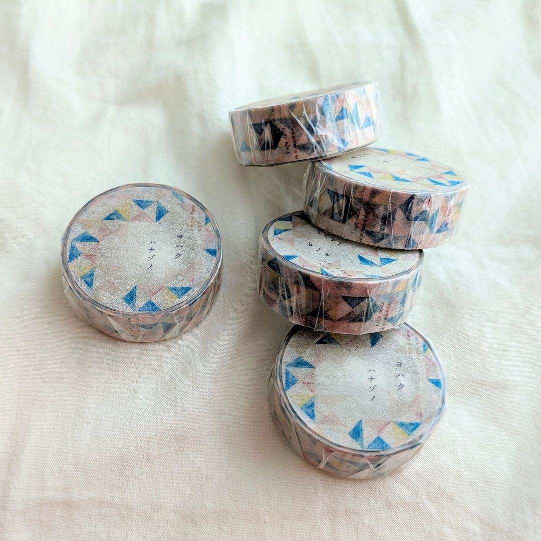 Yohaku Washi Tape -Flower garden Y-072