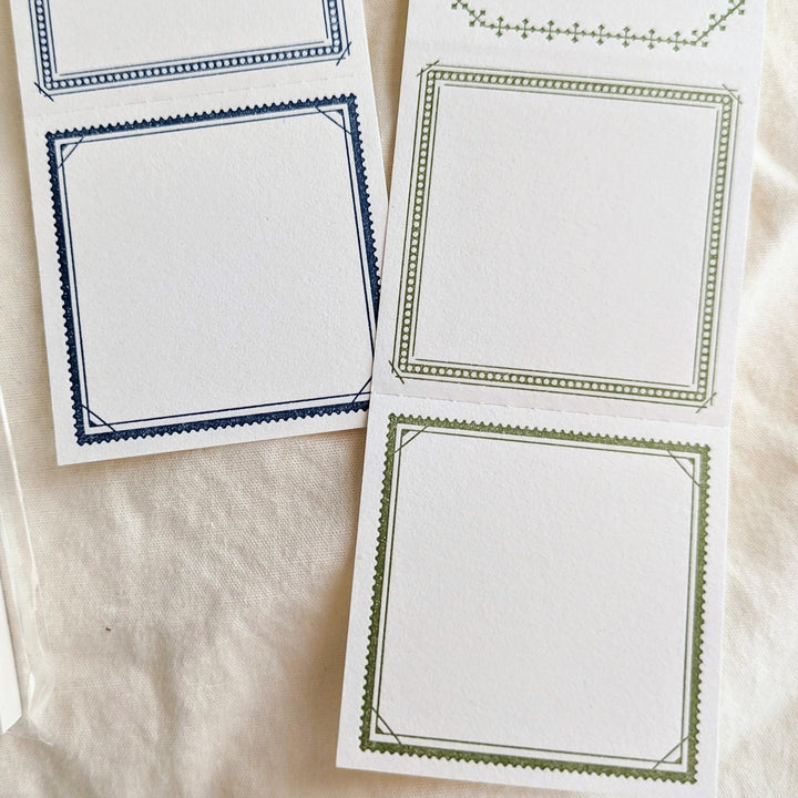 OEDA LETTERPRESS / Limited Color 3pattern Label Book [Matsuba&Usuhanada]